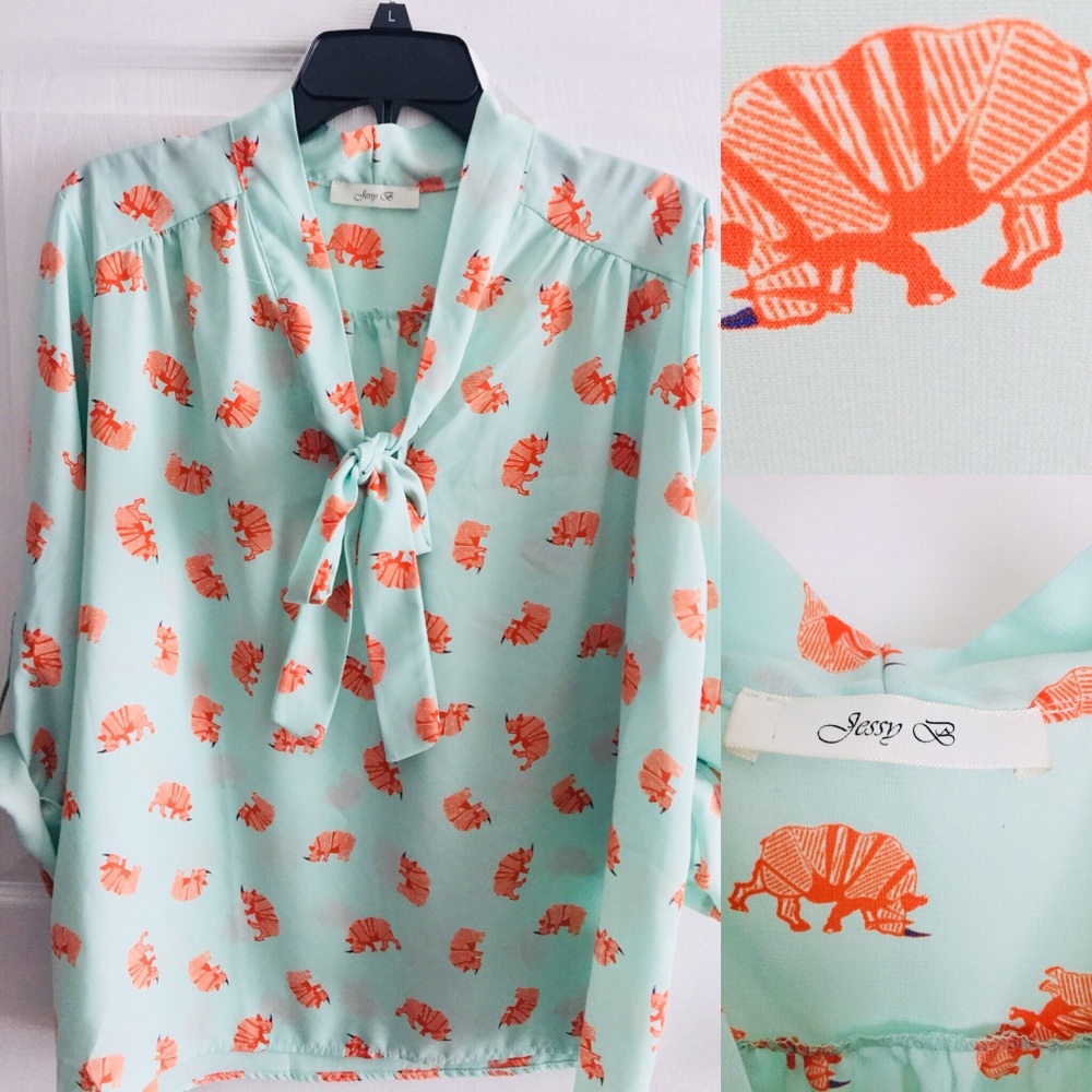Modcloth Rhino Blouse